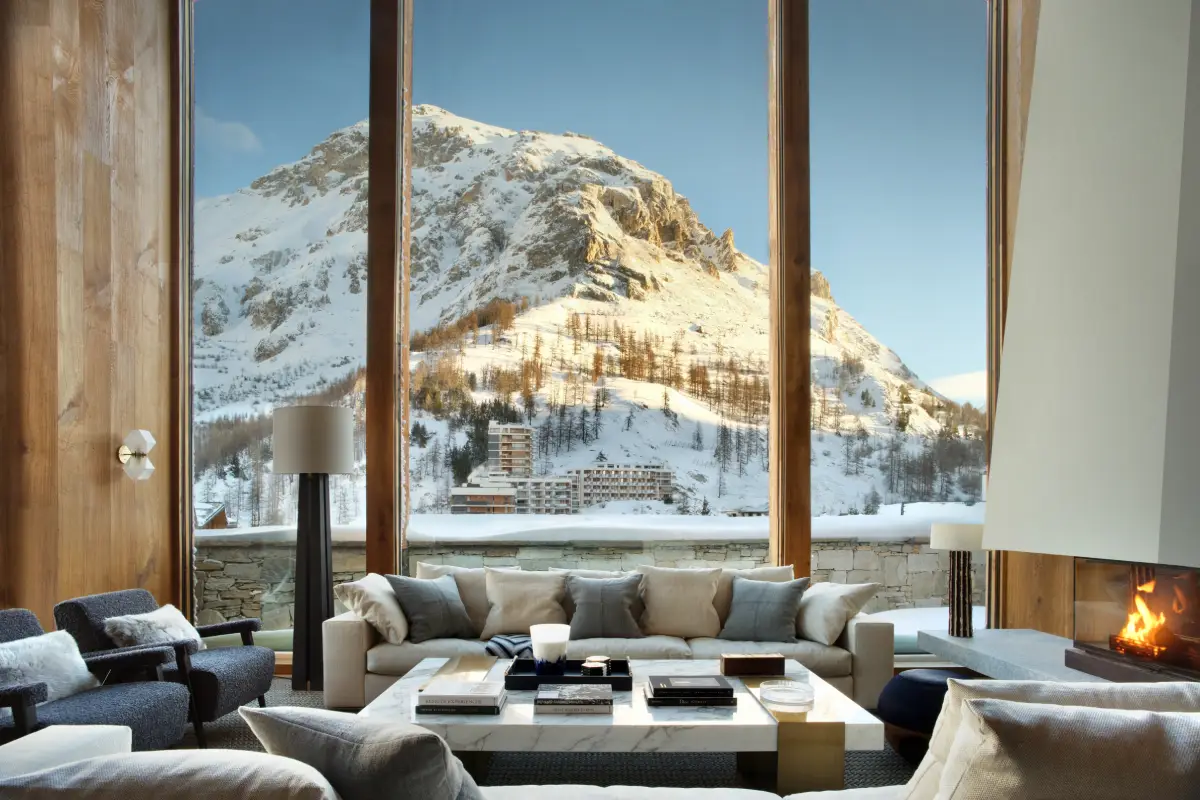 A glimpse inside the 'world's best ski chalet'
